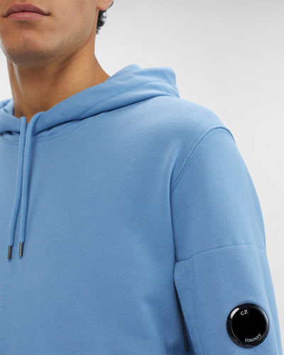 CP Company Sweat à capuche Diagonal raised fleece Riviera - Lothaire