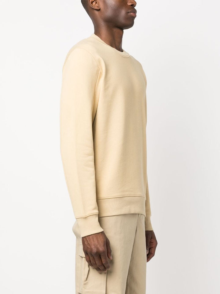 CP Company Sweat beige Diagonal raised fleece - Lothaire