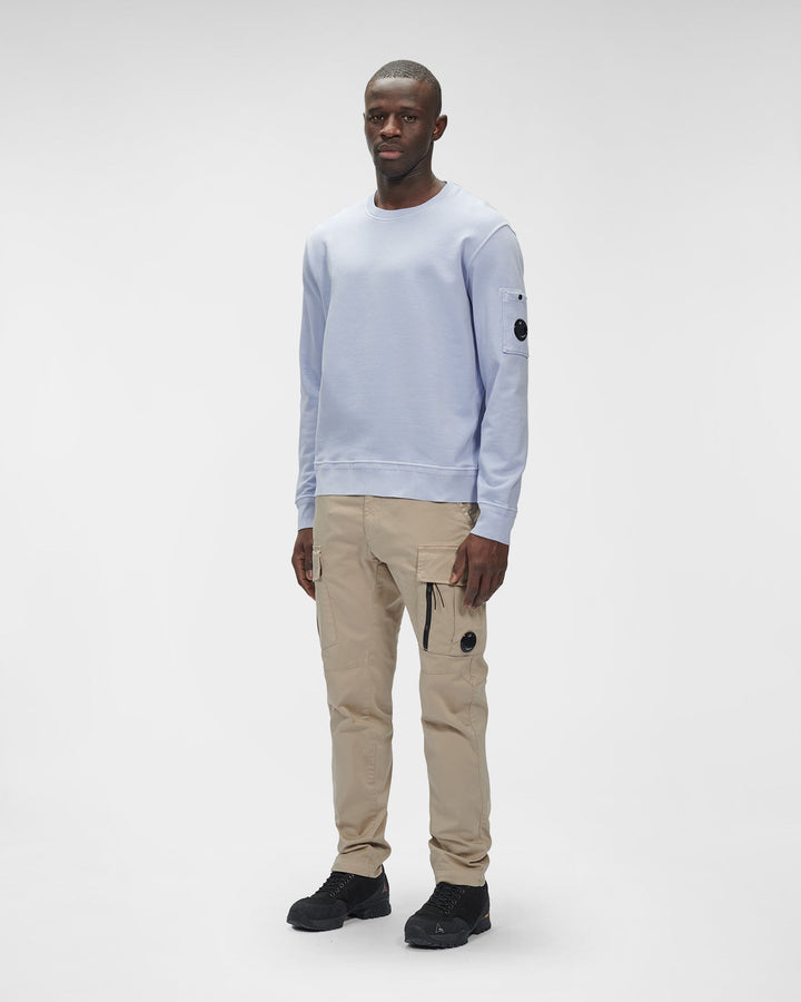 C.P Company Sweat Cotton Fleece Resist Dyed Cosmic Sky - Lothaire