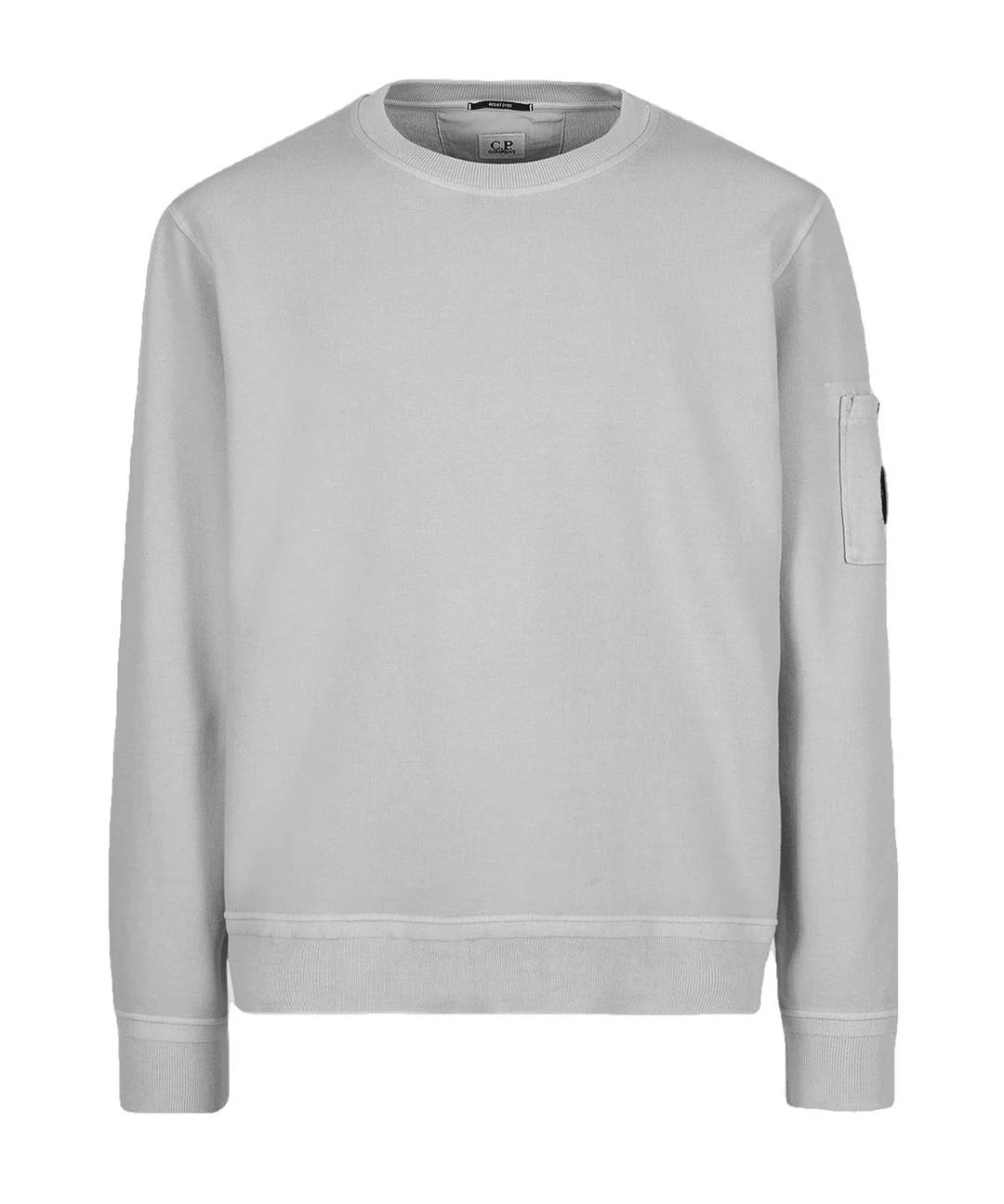 C.P Company Sweat Cotton Fleece Resist Dyed Flint Grey - Lothaire