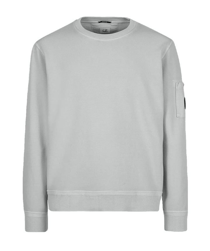 C.P Company Sweat Cotton Fleece Resist Dyed Flint Grey - Lothaire