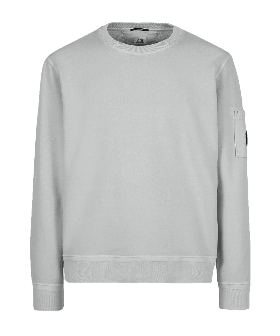 C.P Company Sweat Cotton Fleece Resist Dyed Flint Grey - Lothaire