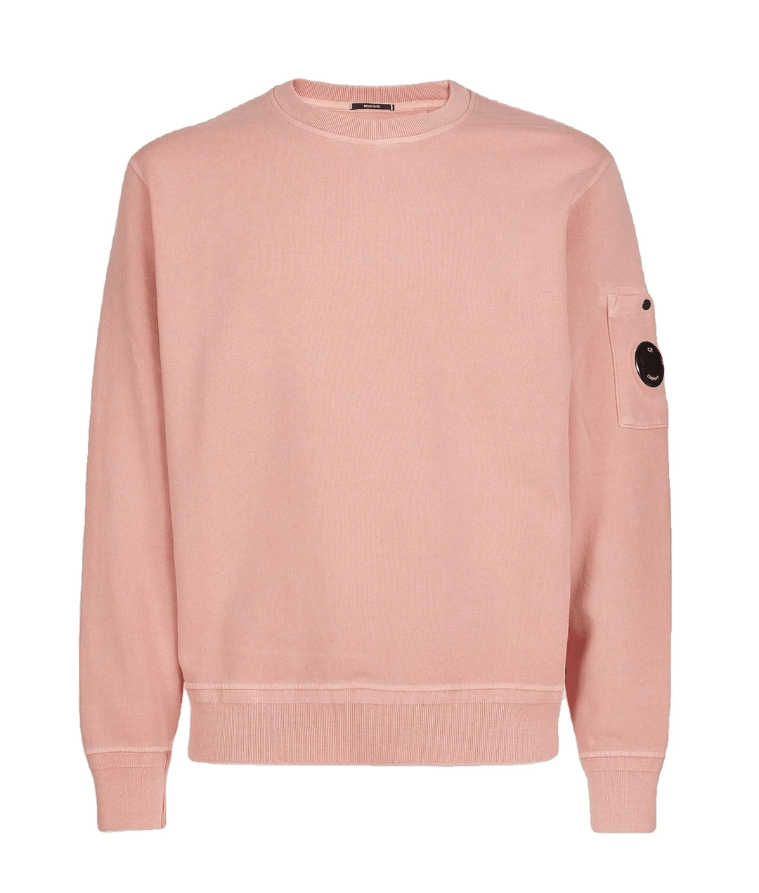 C.P Company Sweat Cotton Fleece Resist Dyed Pale Mauve - Lothaire