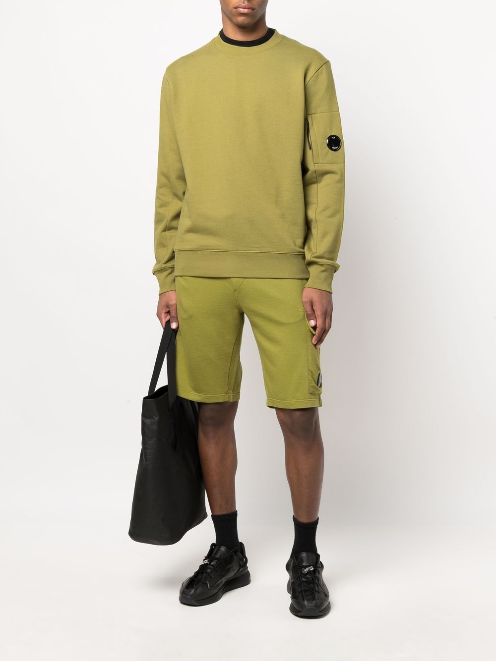 C.P Company Sweat Diagonal raised fleece - Lothaire boutiques