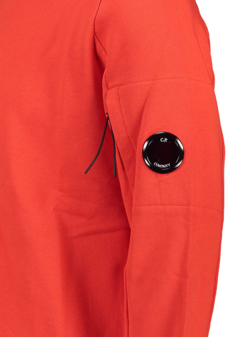 CP Company Sweat Diagonal raised fleece rouge - Lothaire boutiques