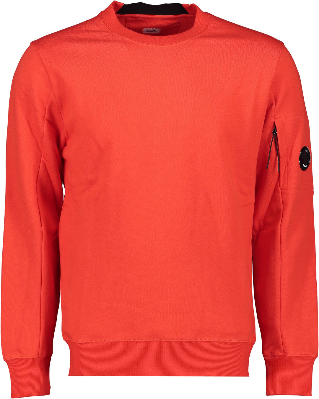 CP Company Sweat Diagonal raised fleece rouge - Lothaire boutiques