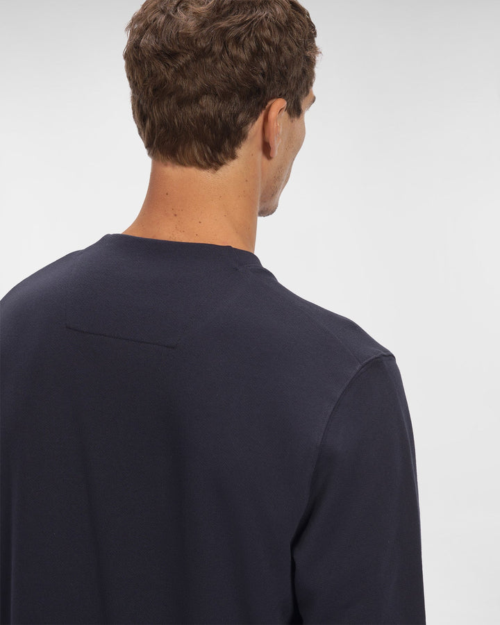 C.P Company Sweat Diagonal Raised Fleece Total Eclipse - Lothaire