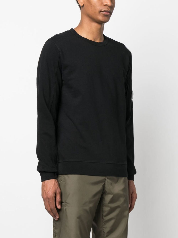 C.P Company Sweat Light Fleece Black - Lothaire
