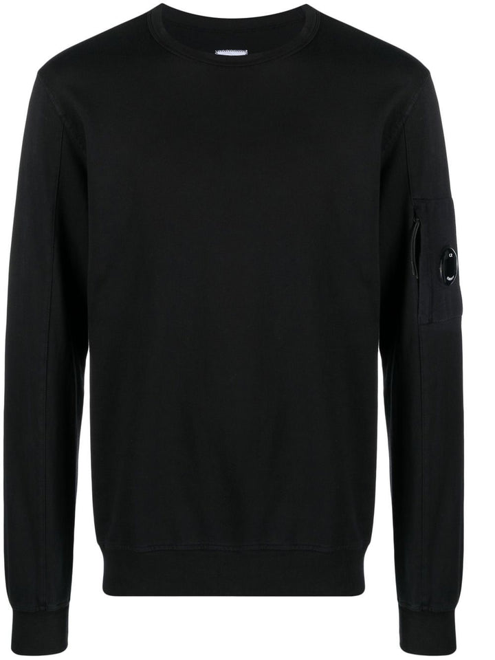 C.P Company Sweat Light Fleece Black - Lothaire