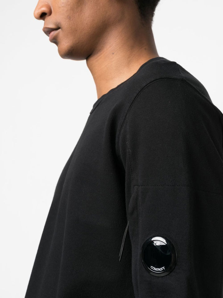 C.P Company Sweat Light Fleece Black - Lothaire