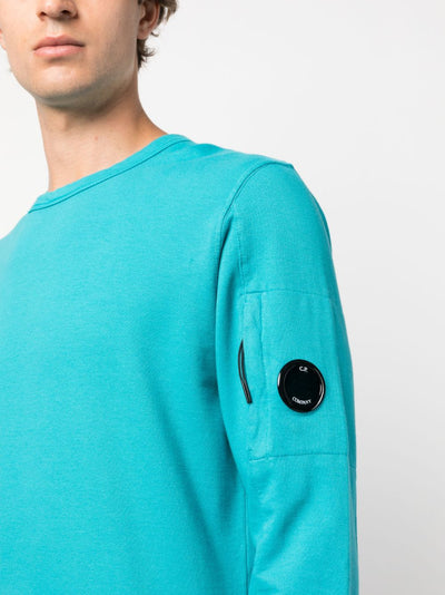 C.P Company Sweat Light Fleece Tile Blue - Lothaire
