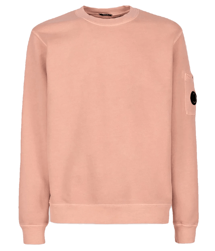 C.P Company Sweat rose Brushed & Emerized Diagonal Fleece - Lothaire boutiques