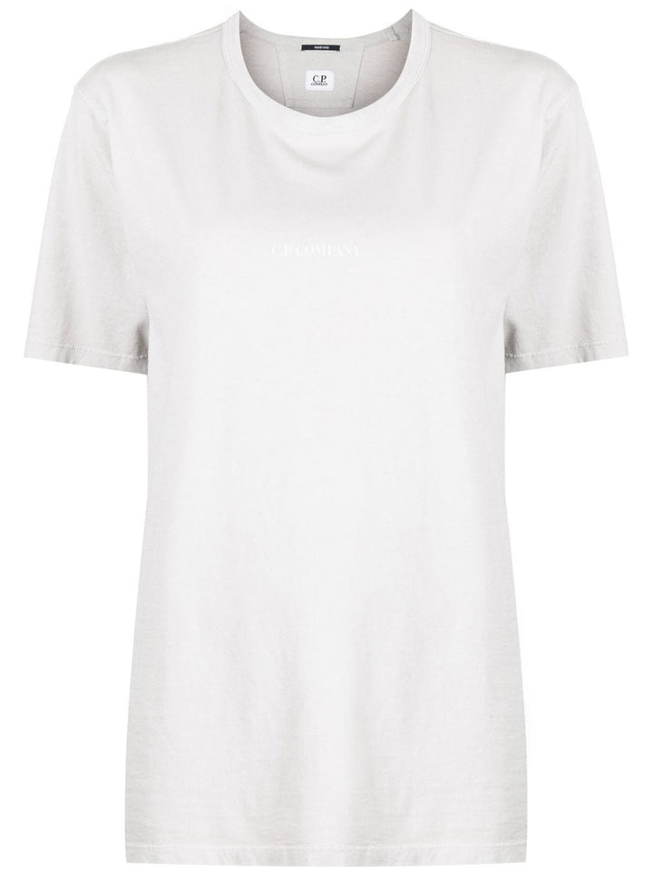 C.P. COMPANY -T-shirt 24/1 Jersey - Flint Grey - Lothaire