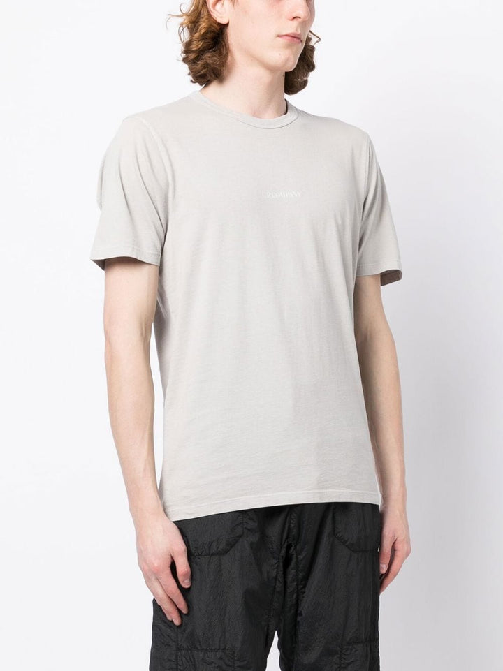 C.P. COMPANY -T-shirt 24/1 Jersey - Flint Grey - Lothaire