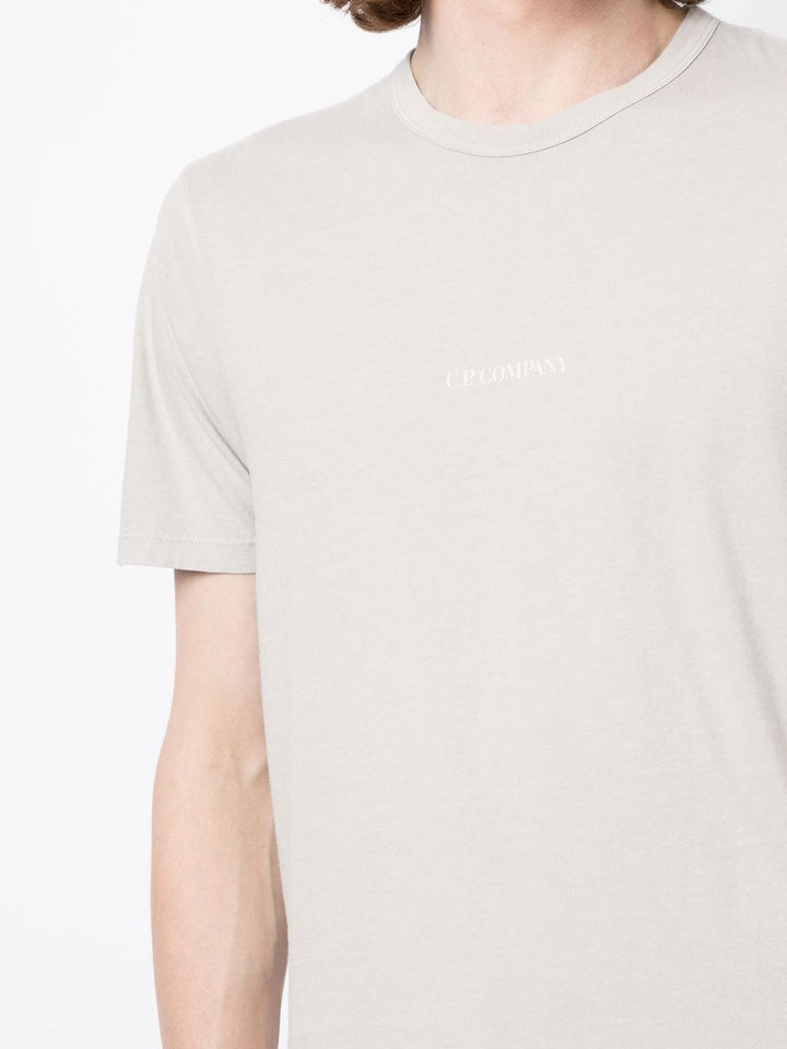 C.P. COMPANY -T-shirt 24/1 Jersey - Flint Grey - Lothaire