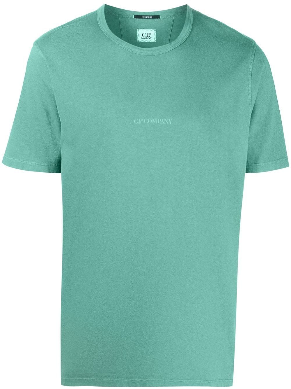 C.P. COMPANY -T-shirt 24/1 Jersey - Frosty spruce - Lothaire