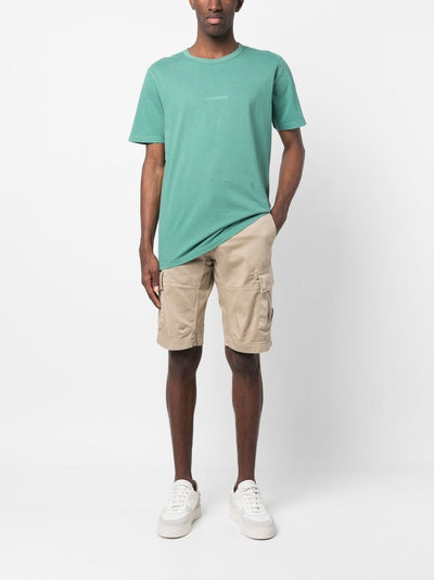 C.P. Company -T-shirt 24/1 Jersey - Frosty spruce - Lothaire