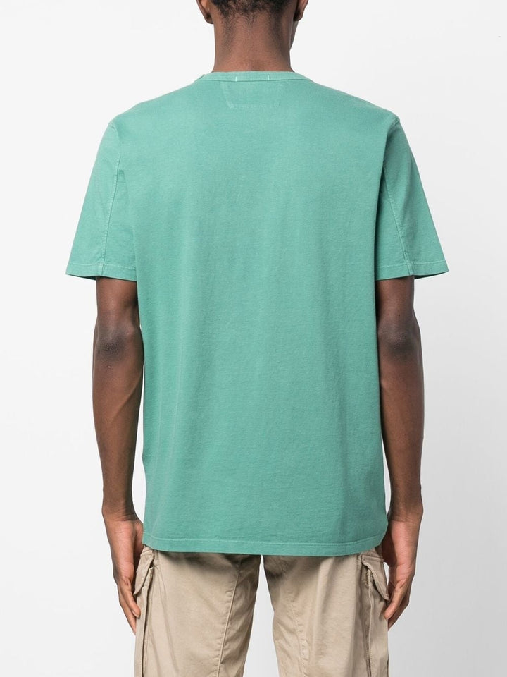C.P. COMPANY -T-shirt 24/1 Jersey - Frosty spruce - Lothaire