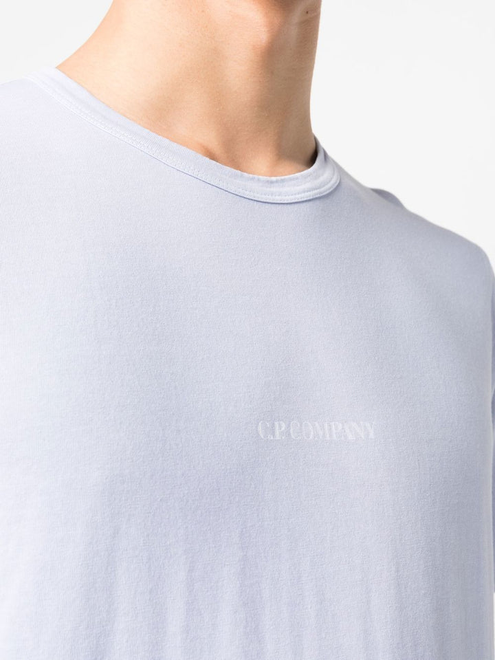 C.P. COMPANY -T-shirt 24/1 Jersey Relaxed Fit Cosmic sky - Lothaire