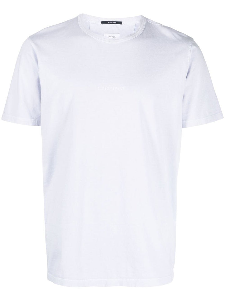 C.P. COMPANY -T-shirt 24/1 Jersey Relaxed Fit Cosmic sky - Lothaire
