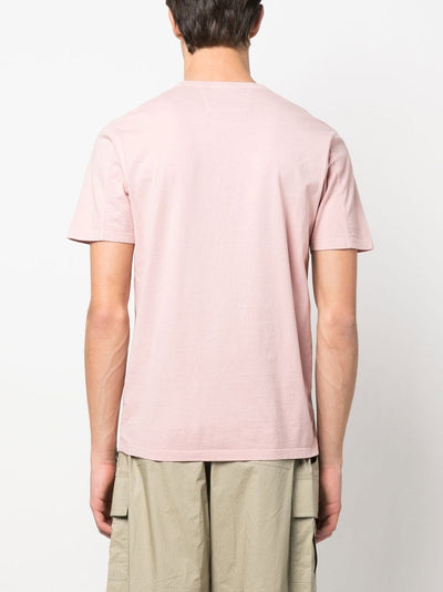 C.P. Company -T-shirt 24/1 Jersey Relaxed Fit Pale Mauve - Lothaire