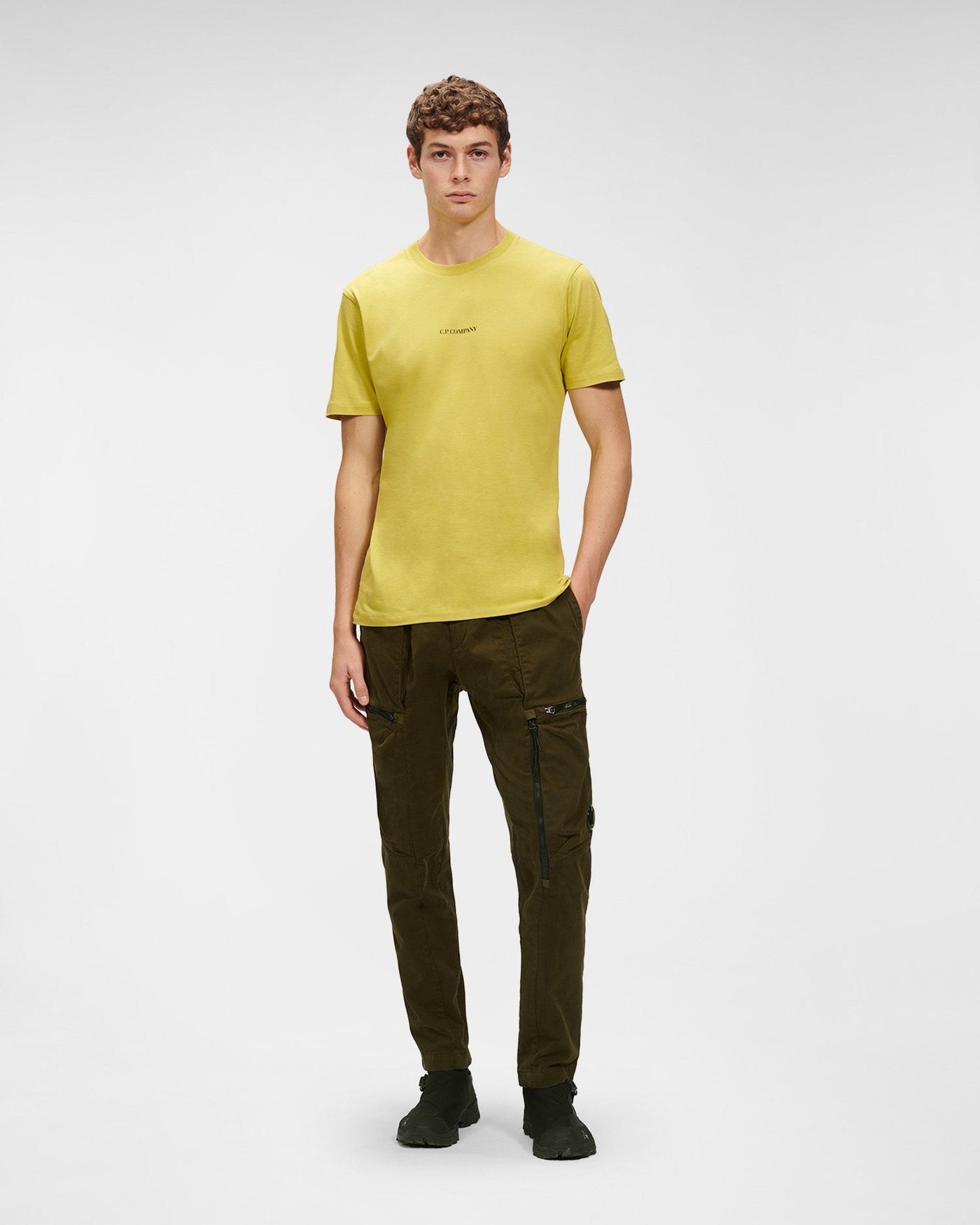 C.P. Company -T-shirt 30/1 Jersey Compact Logo - Lothaire boutiques