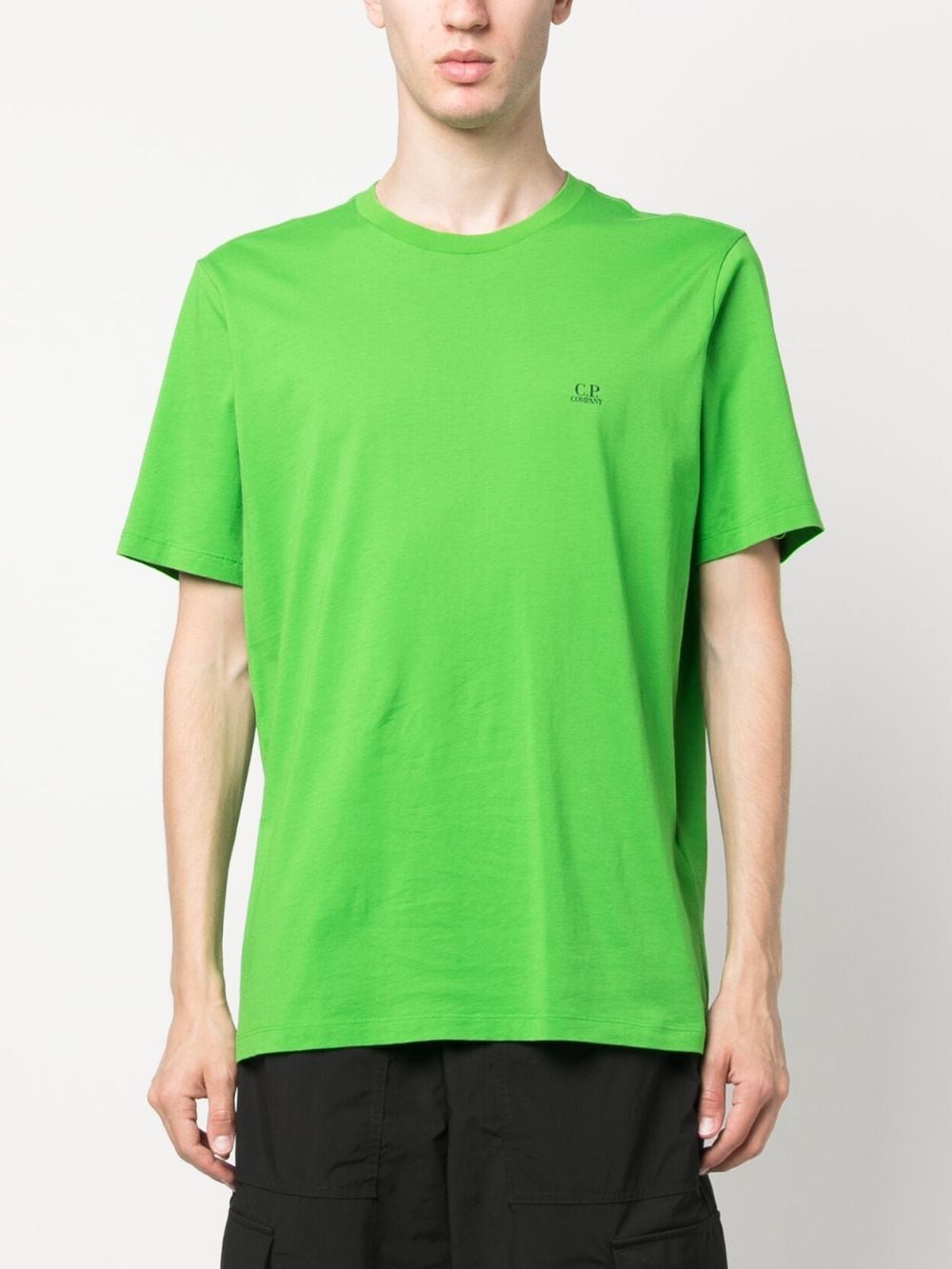 CP Company -T-shirt 30/1 Jersey Goggle Classic Green - Lothaire
