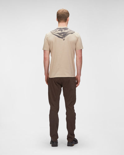 C.P. Company -T-shirt 30/1 Jersey Goggle Cobblestone - Lothaire