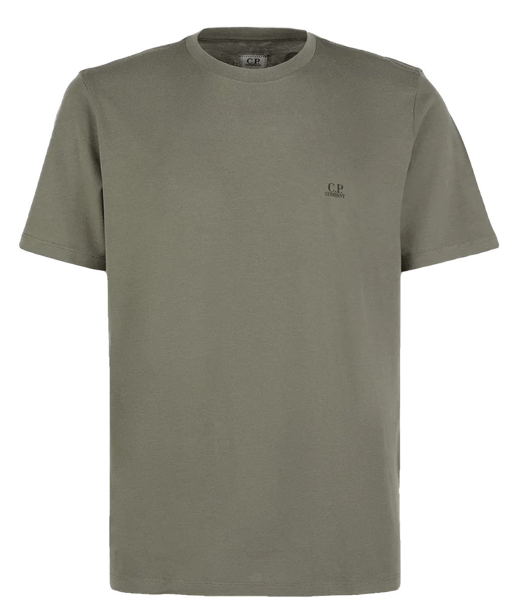 C.P. COMPANY -T-shirt 30/1 Jersey Goggle Thyme - Lothaire boutiques