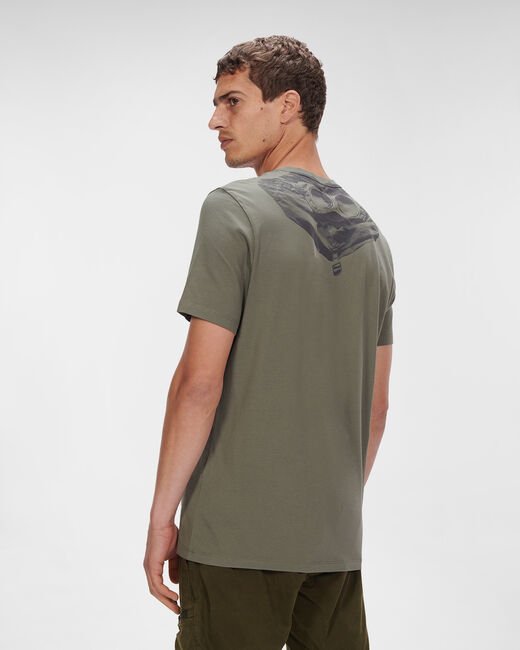 C.P. COMPANY -T-shirt 30/1 Jersey Goggle Thyme - Lothaire boutiques
