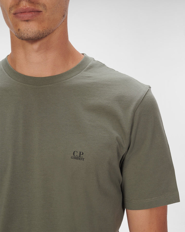 C.P. COMPANY -T-shirt 30/1 Jersey Goggle Thyme - Lothaire boutiques