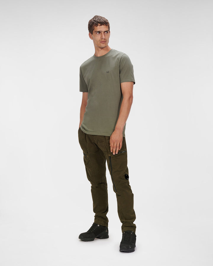 C.P. COMPANY -T-shirt 30/1 Jersey Goggle Thyme - Lothaire boutiques