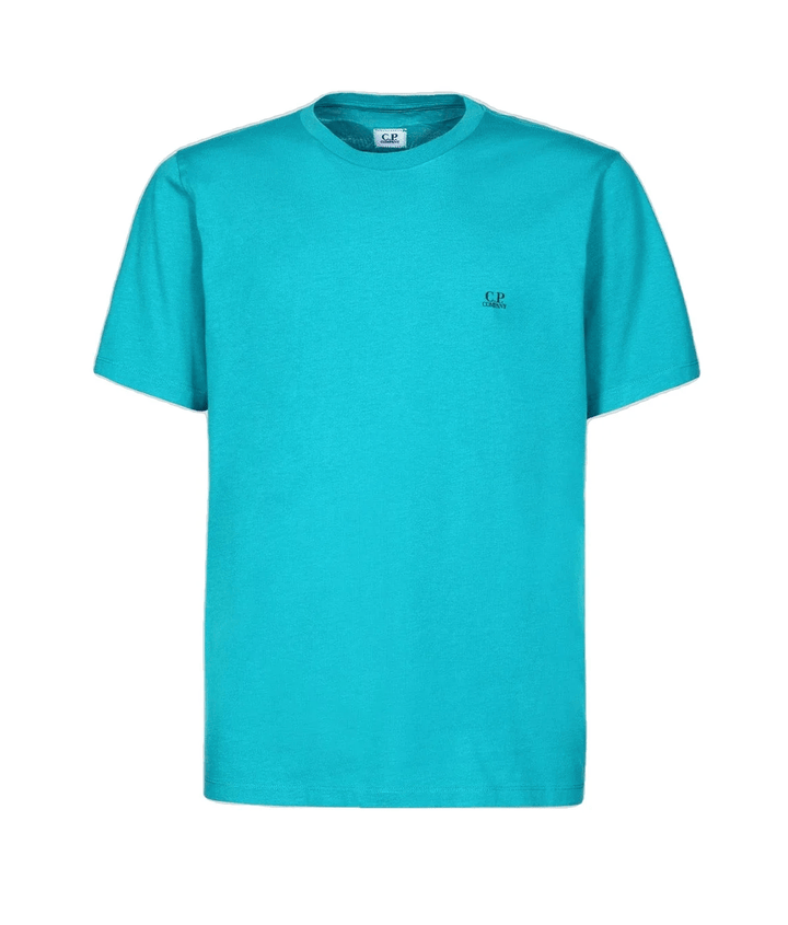C.P. COMPANY -T-shirt 30/1 Jersey Goggle Tile Blue - Lothaire