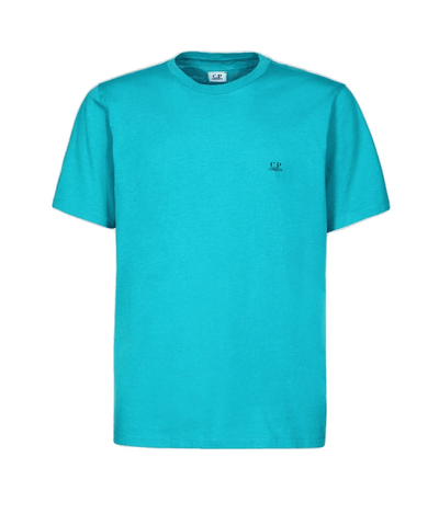C.P. Company -T-shirt 30/1 Jersey Goggle Tile Blue - Lothaire
