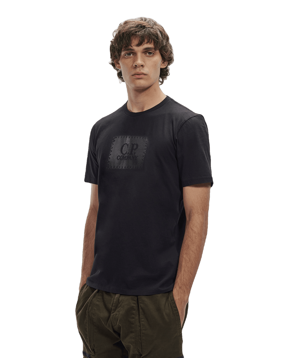 C.P. COMPANY -T-shirt 30/1 Jersey Label - Lothaire