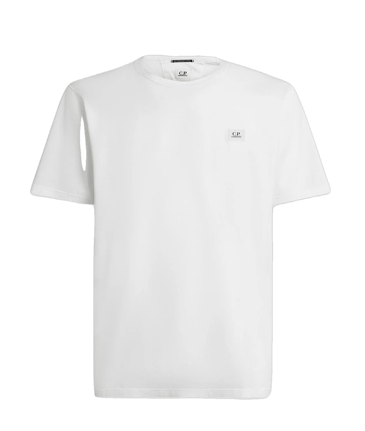 C.P. COMPANY -T-shirt 70/2 Jersey Gauze White - Lothaire
