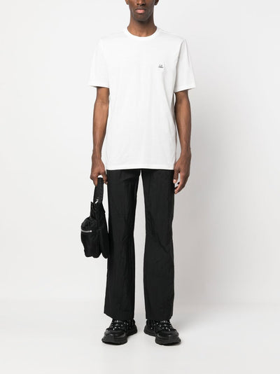 C.P. Company -T-shirt blanc 30/1 Jersey à logo - Lothaire