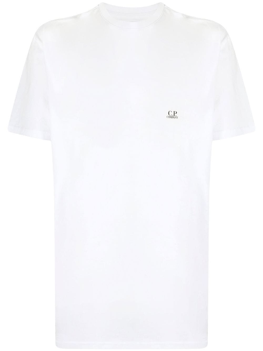 CP Company -T-shirt blanc 30/1 Jersey Goggle - Lothaire