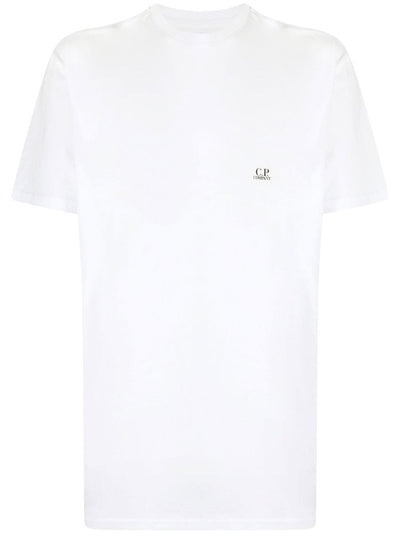 CP Company -T-shirt blanc 30/1 Jersey Goggle - Lothaire