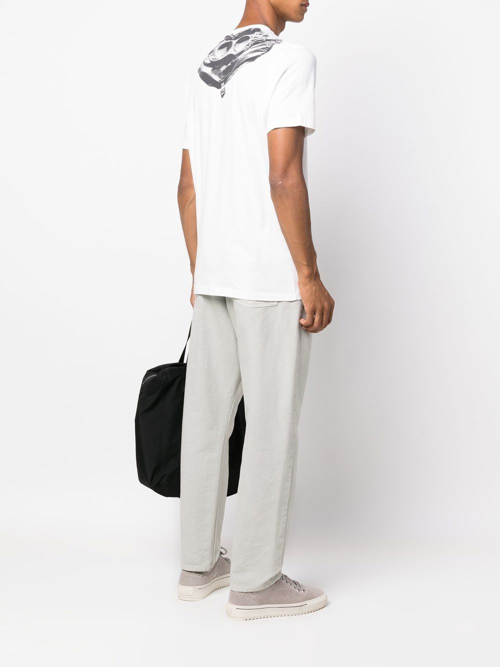 C.P. Company -T-shirt blanc 30/1 Jersey Goggle - Lothaire boutiques
