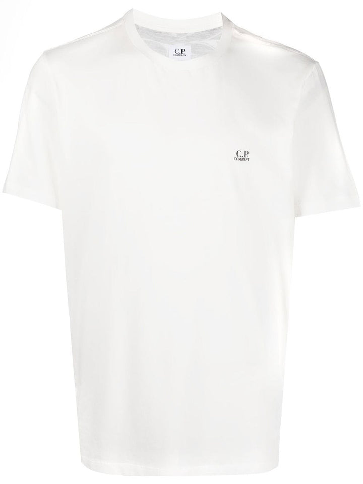 C.P. COMPANY -T-shirt blanc 30/1 Jersey Goggle - Lothaire boutiques