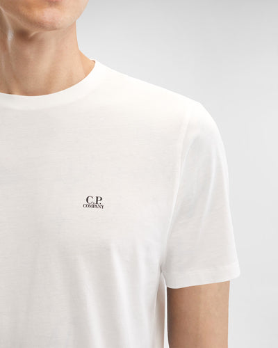 C.P Company t-shirt Blanc Jersey 30/1 - Lothaire