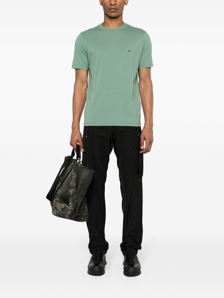 C.P. COMPANY - T-shirt green bay 30/1 Jersey à logo - Lothaire