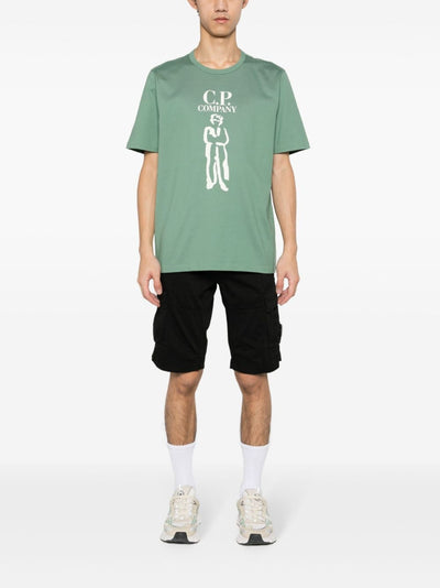 CP Company -T-shirt Green Bay Britih Sailor - Lothaire