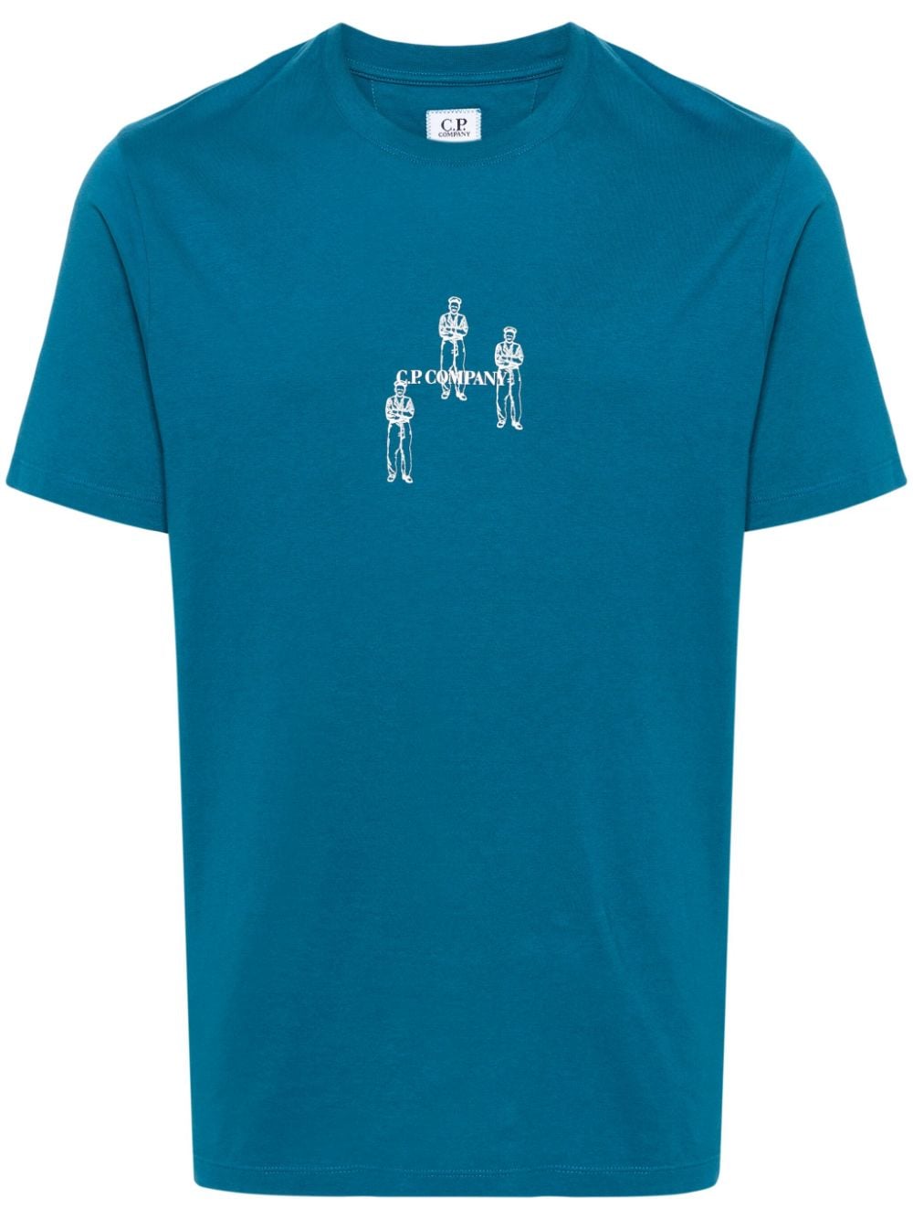 CP Company -T-shirt Ink Blue British Sailor - Lothaire