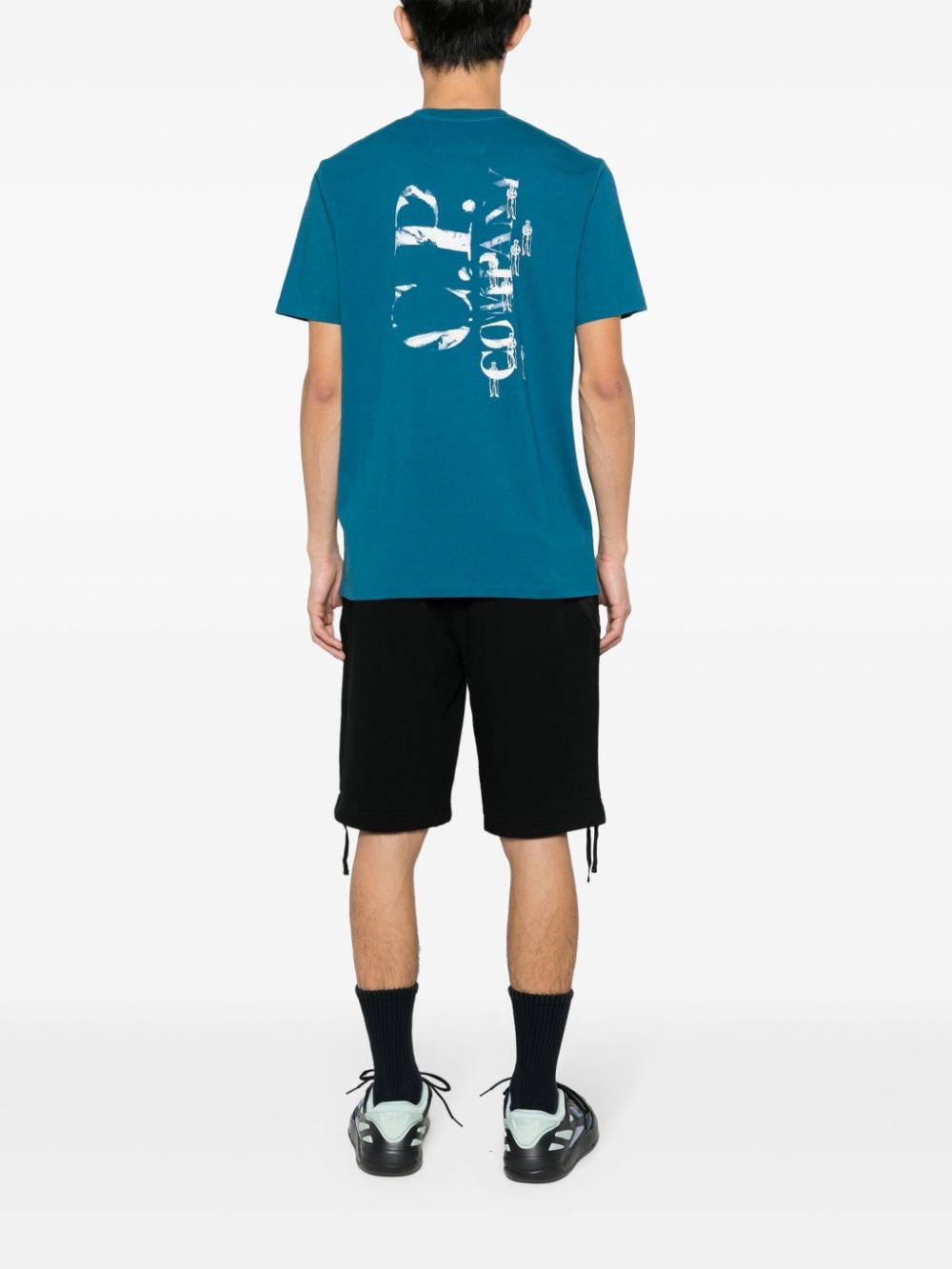 CP Company -T-shirt Ink Blue British Sailor - Lothaire