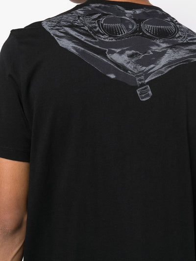 C.P. Company -T-shirt noir 30/1 Jersey Goggle - Lothaire boutiques
