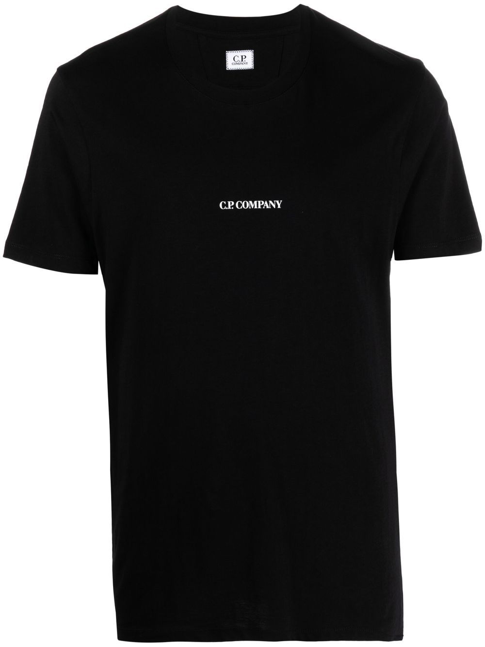 C.P. COMPANY -T-shirt noir 30/1 Jersey Reverse Print - Lothaire