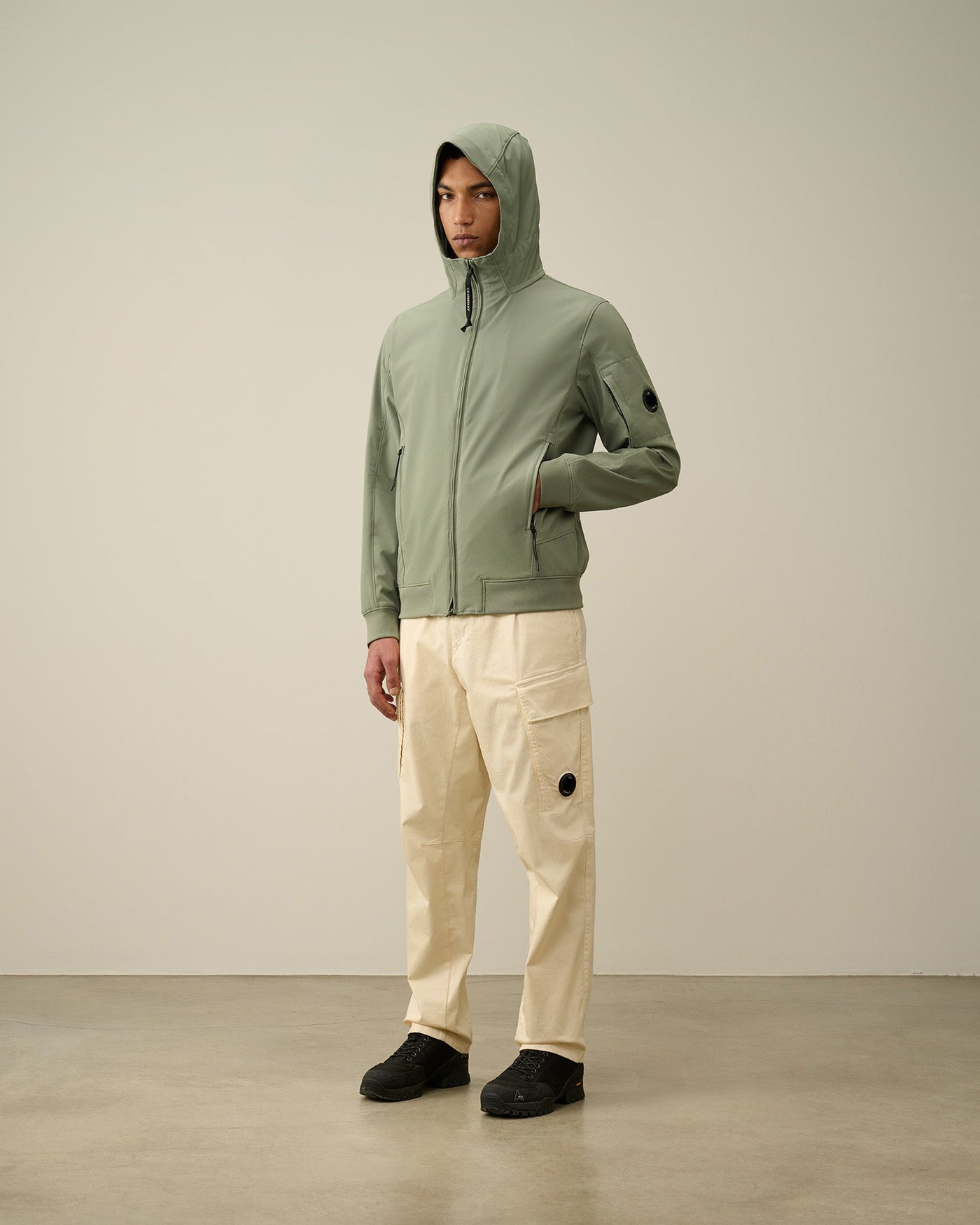 C.P Company - Veste Shell-R Agave Green - Lothaire