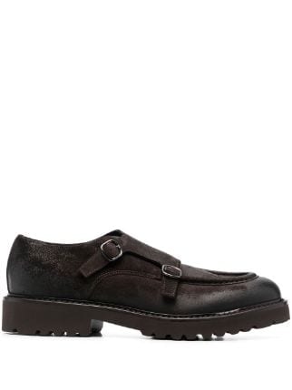 Doucal's - Chaussures daim double boucles - Lothaire